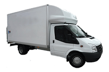 Van Hire Dagenham - Ford Luton Box Tail Lift - Van hire Dagenham
